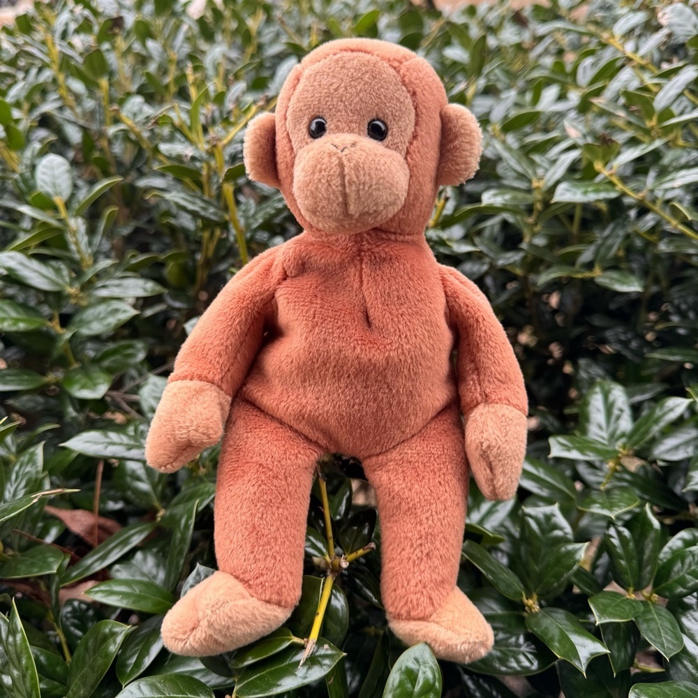 Vintage Ty Beanie Babies Bongo The Monkey